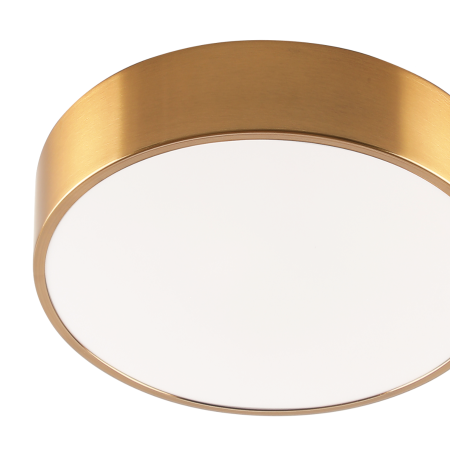 Светильник потолочный латунь LED 36Вт D30см