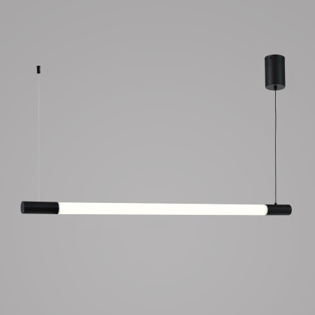 Светильник потолочный черный LED 64Вт 130см