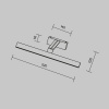 Подсветка Maytoni MIR010WL-L12B4K