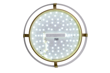 Потолочный светильник золото LED 96+15Вт D60см