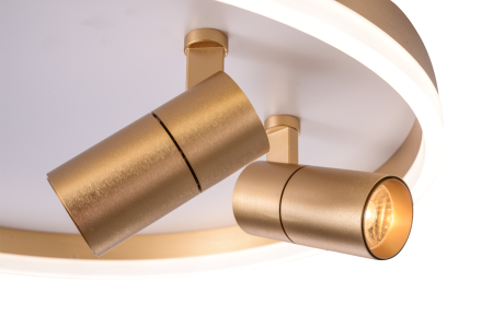 Потолочный светильник белый LED 30Вт+10Вт D50см