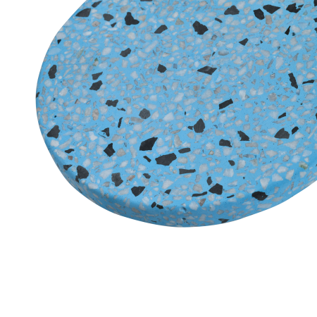 Светильник настенный из камня синий LED 3Вт D15см