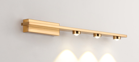 Бра черное LED 9Вт 50см