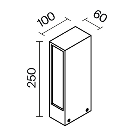 Ландшафтный светильник Outdoor O422FL-L6GF