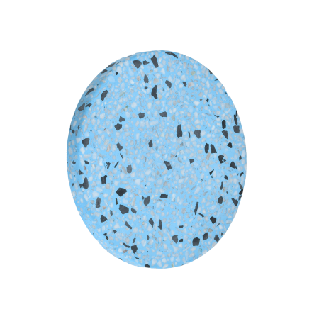 Светильник настенный из камня синий LED 3Вт D15см