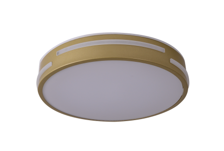 Потолочный светильник золото 36Вт LED D30см