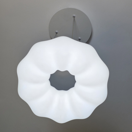 Подвесной светильник белый LED 18Вт D29см