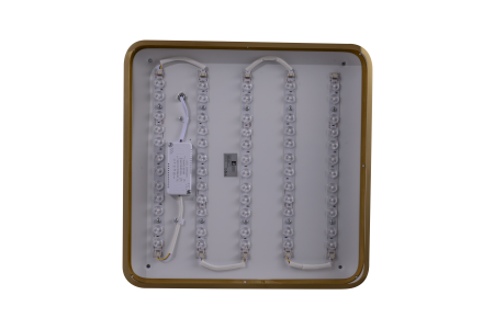 Светильник светодиодный потолочный латунь LED 48Вт 40см