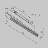 Трековый светильник Technical TR242-2-12W3K-B