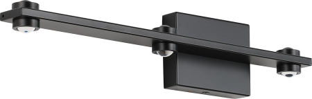 Бра черное LED 18Вт 44см