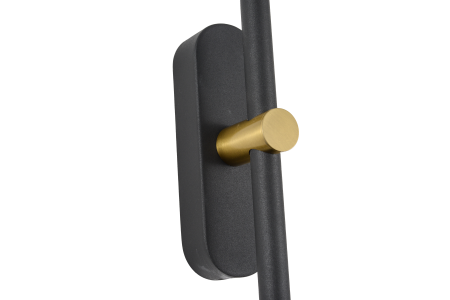 Бра черное LED 12Вт 68см