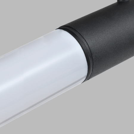 Светильник потолочный черный LED 32Вт 80см