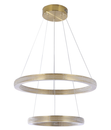 Люстра подвесная бронза LED 126Вт D40+60см