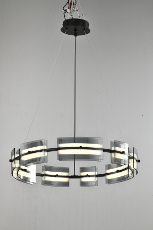 Люстра  подвесная ZORTES LOFT ZRS.1802.60, Мощность - 36Вт, Тип лампы: LED, В -1500мм / Ш - ø600мм / Г - 600мм