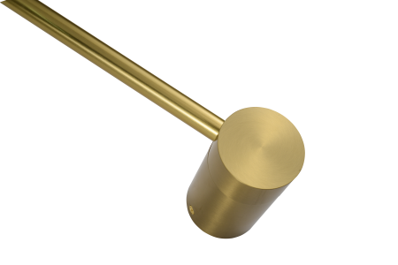 Светильник настенный латунь LED 12Вт 80см