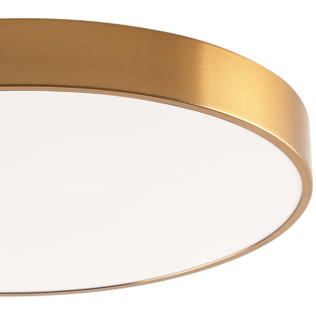 Светильник потолочный латунь LED 96Вт D60см