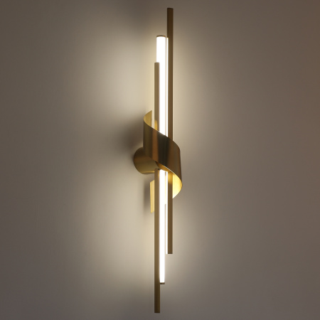 Бра настенный латунь LED 12Вт 80см Zortes LORANO ZRS.1718.08