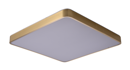 Светильник светодиодный потолочный латунь LED 72Вт 50см