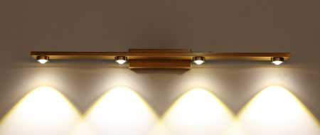 Бра латунь LED 12Вт 60см