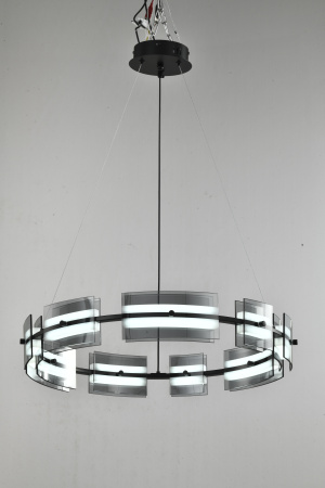 Люстра  подвесная ZORTES LOFT ZRS.1802.60, Мощность - 36Вт, Тип лампы: LED, В -1500мм / Ш - ø600мм / Г - 600мм