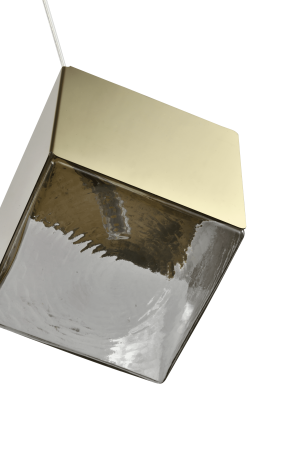 Люстра в скандинавском стиле золото 18см