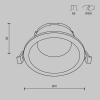 Встраиваемый светильник Technical DL126-GX53-W
