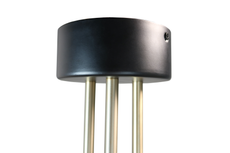 Люстра потолочная черня LED 40Вт D60см