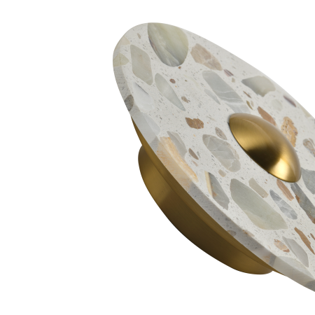 Светильник настенный из камня серый LED 7Вт 20см