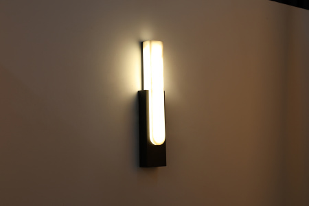 Бра с мраморным плафоном черное LED 12Вт 50см