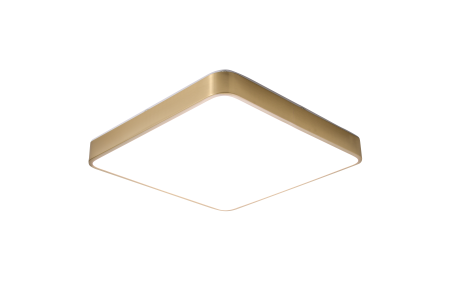 Светильник светодиодный потолочный латунь LED 48Вт 40см
