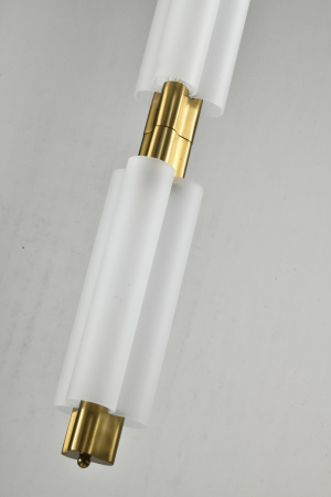 Подвесной светильник латунь LED 16Вт D11см