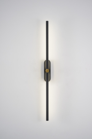 Бра черное LED 12Вт 68см