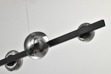 Подвесной светильник черный LED 24Вт 120см