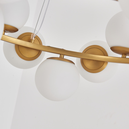 Люстра латунь D90см