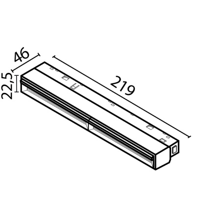 Трековый светильник Technical TR106-2-12W3K-W