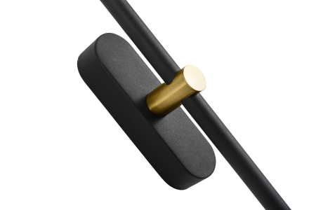 Бра черное LED 12Вт 68см