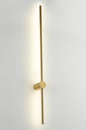 Светильник настенный латунь LED 15Вт 100см