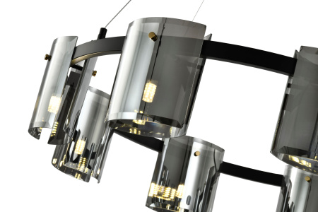 Светильник потолочный антрацит D80см