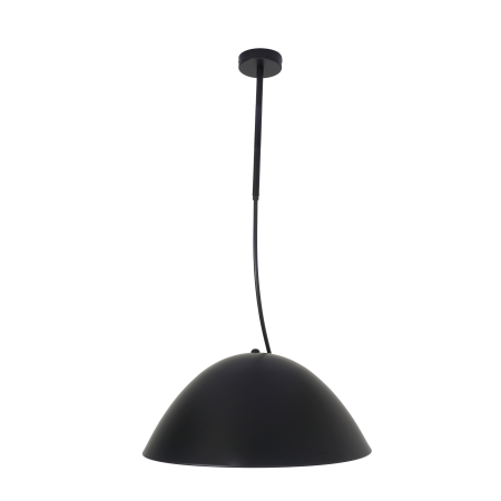 Светильник потолочный черный D49см