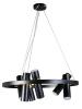 Люстра подвесная черная GU10 D65см Zortes TWEENY ZRS.1828.60
