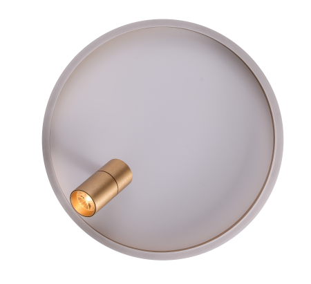 Потолочный светильник белый LED 24Вт+5Вт D40см