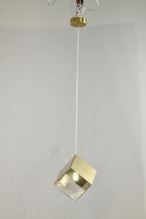 Люстра в скандинавском стиле золото 18см