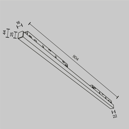 Трековый светильник Technical TR030-4-30WTW-DSZ-W