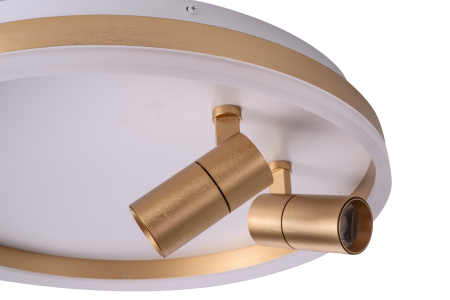 Потолочный светильник белый LED 30Вт+10Вт D50см