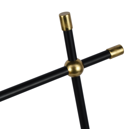 Настольная лампа латунь беспроводная зарядка 55см