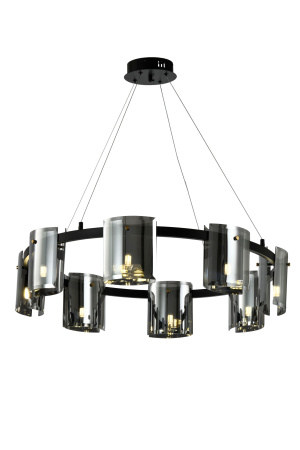 Светильник потолочный антрацит D80см