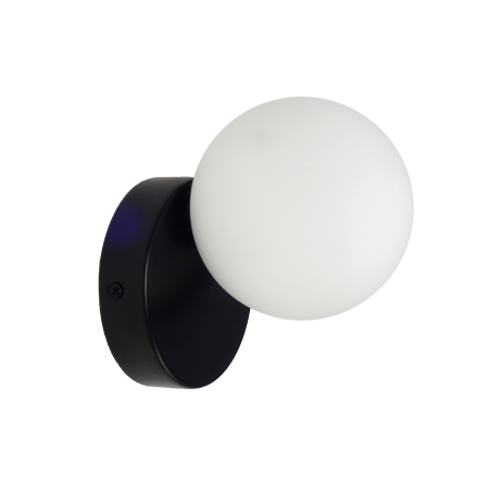 Бра черное D13см