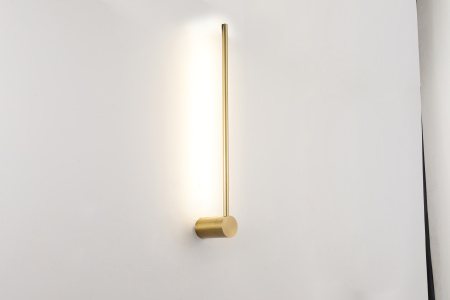 Светильник настенный латунь LED 9Вт 60см