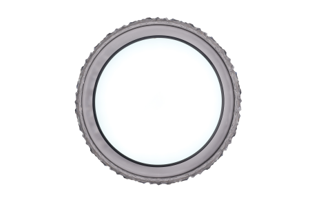 Потолочный светильник черный LED 72Вт D50см