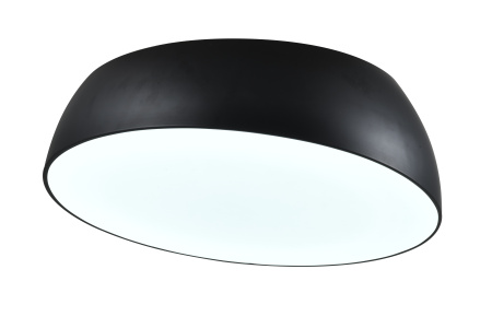 Светильник потолочный черный LED 50Вт D50см